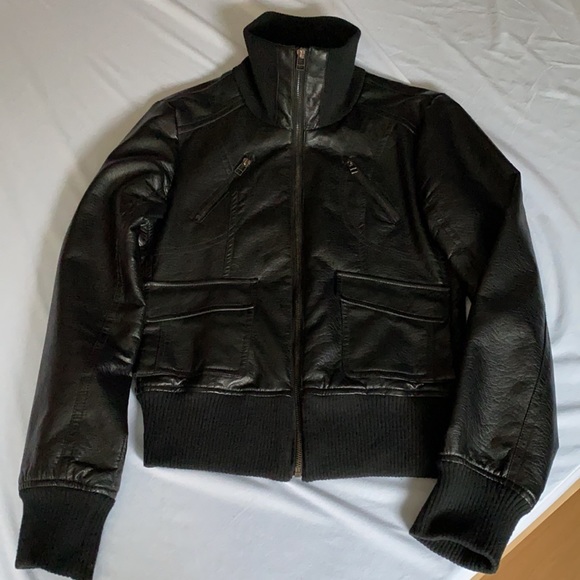 La Classic Couture Faux Leather Jacket - Picture 11 of 11